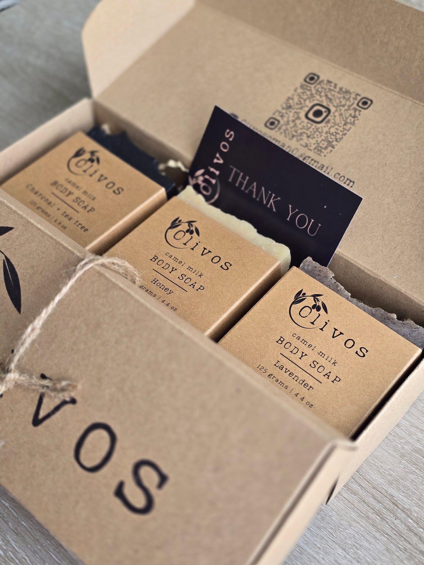 CAMEL MILK SOAP - 3 PIECE SET
