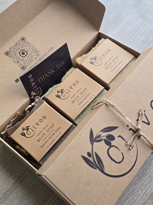 CAMEL MILK SOAP - 3 PIECE SET